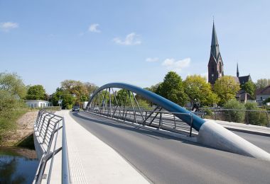 Brücke Graf-Adolf-Straße über die Lippe in Lünen